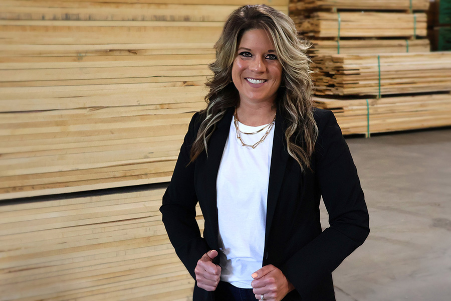 Ashley Stanley, HR Manager at Bertch Cabinets named 40 under 40 in the woodworking business.